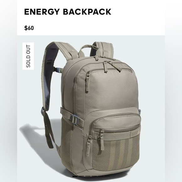 Adidas Energy Backpack in light green - Picture 1 of 3